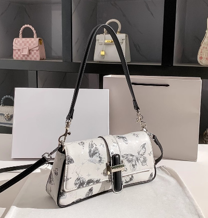 Butterfly Noir Shoulder Bag
