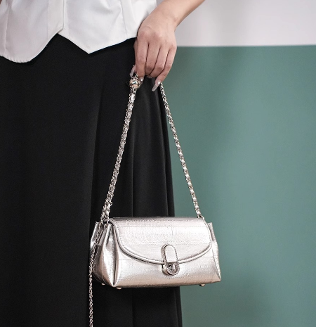 Metallic Crossbody Bag
